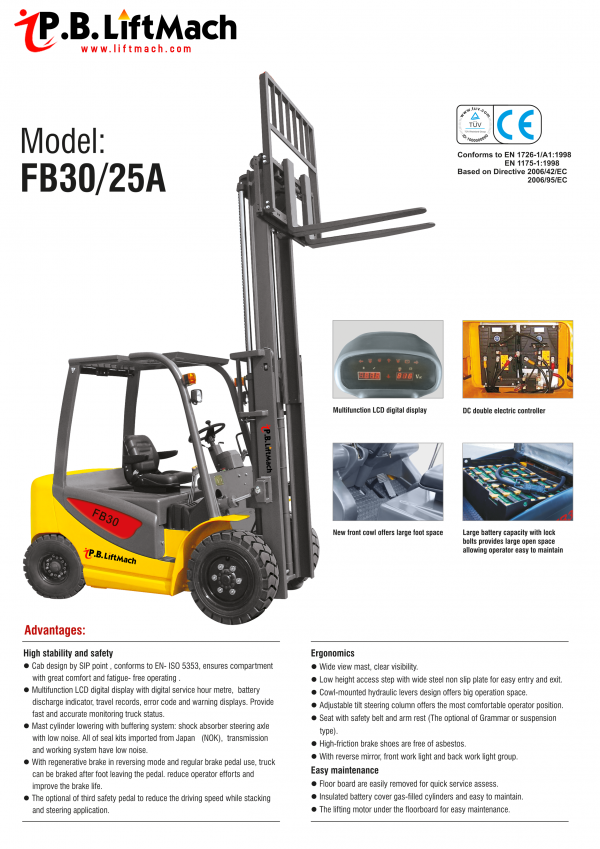 Forklift Model: FB30-25A